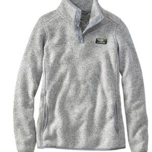 LL Bean Plus Size Grey Fleece Pullover, never worn